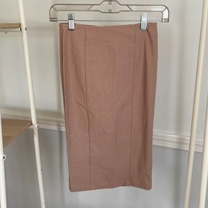 Blush Pink Women’s Pencil Skirt